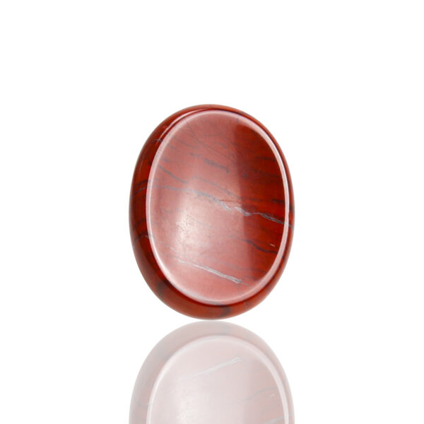 Red Jasper Palm Stone Palm-Stone by Stone Blessings