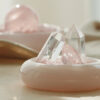 Rose Quartz Crystal Bowl – Energy Decor for Love & Relationships (1) Rose Quartz Crystal Bowl