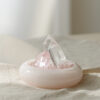 Rose Quartz Crystal Bowl – Energy Decor for Love & Relationships (3) Rose Quartz Crystal Bowl