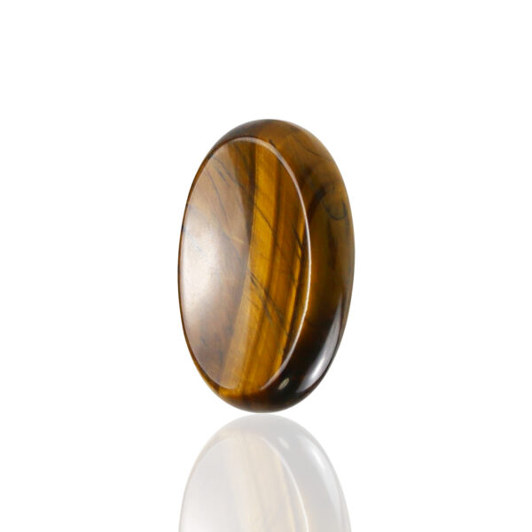 Tiger’s Eye Palm Stone Palm-Stone by Stone Blessings