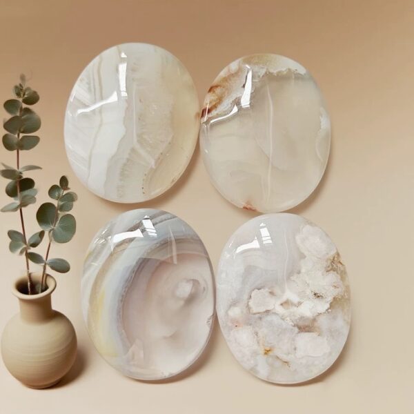 Palm Stone Collection Crystal Palm Stone