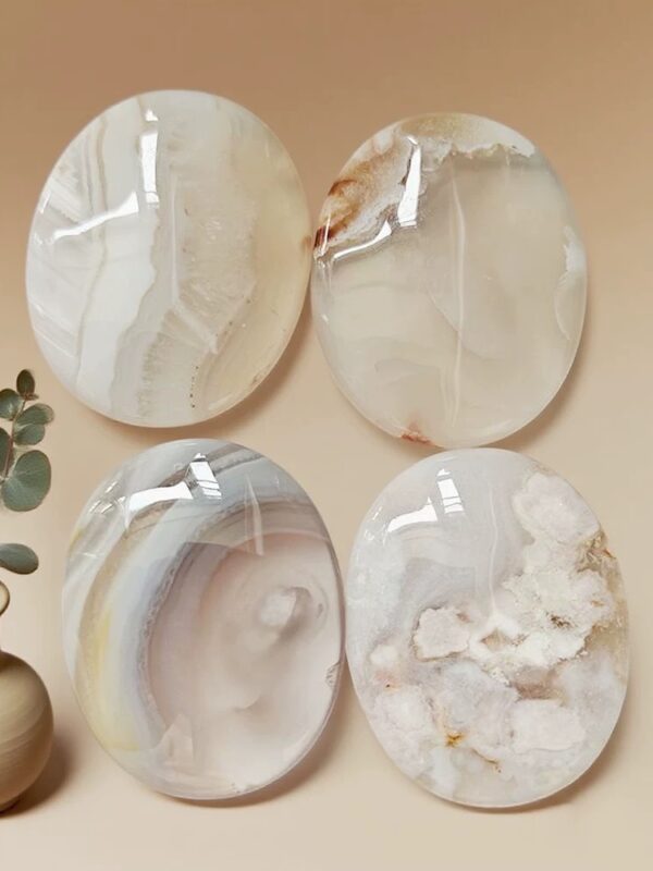 Palm Stone Collection Crystal Palm Stone