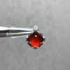 Red garnet glow for courage and confidence.