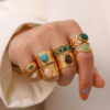 主图-03 Waterproof Gemstone Rings Collection