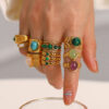主图-04 Waterproof Gemstone Rings Collection