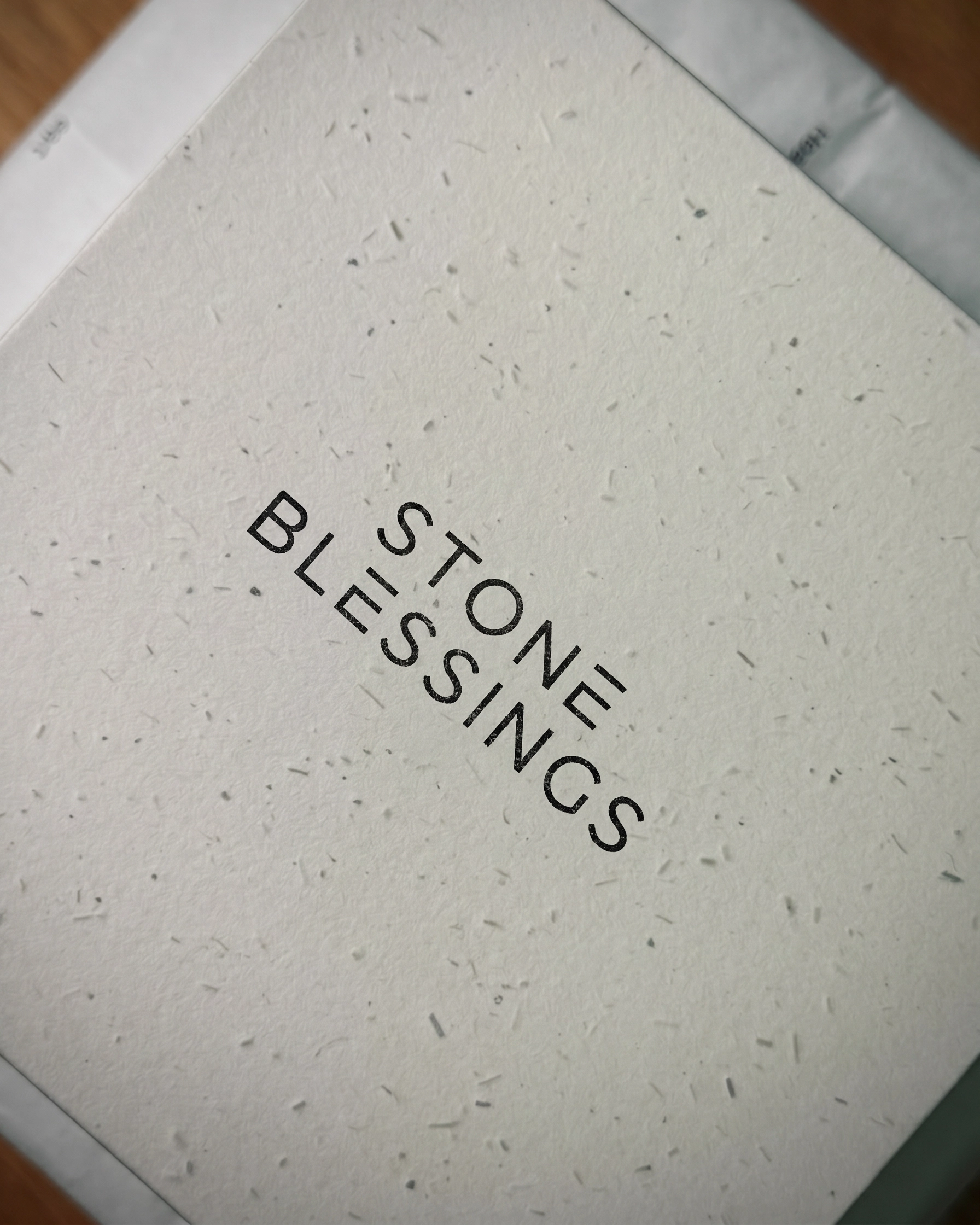 Stone Blessings piece in a customer home