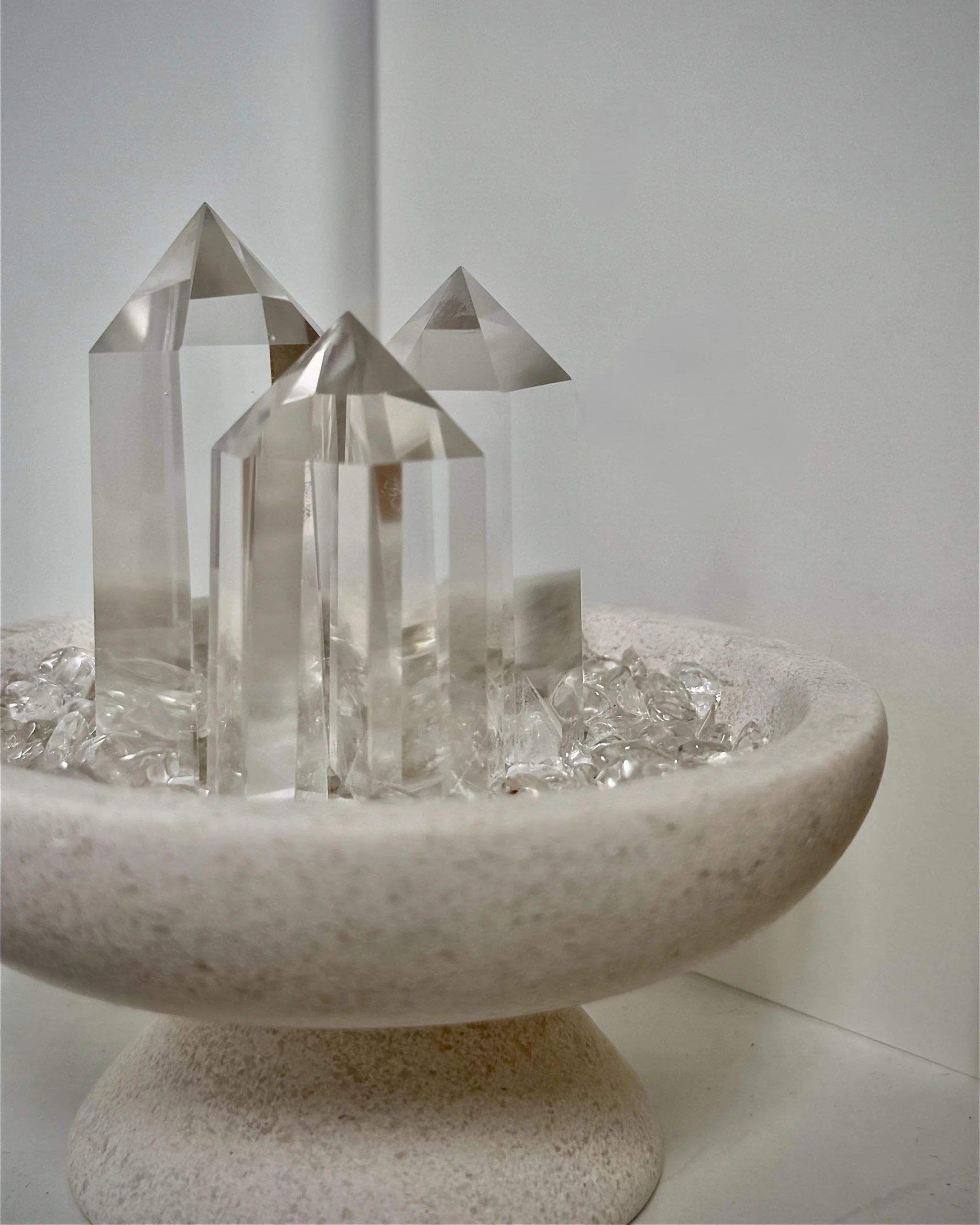 Stone Blessings piece in a customer home