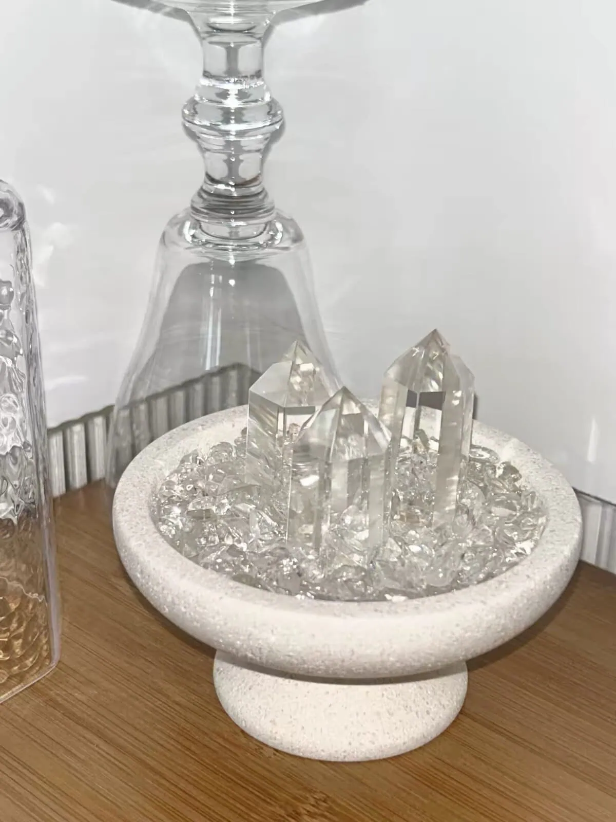 Stone Blessings piece in a customer home