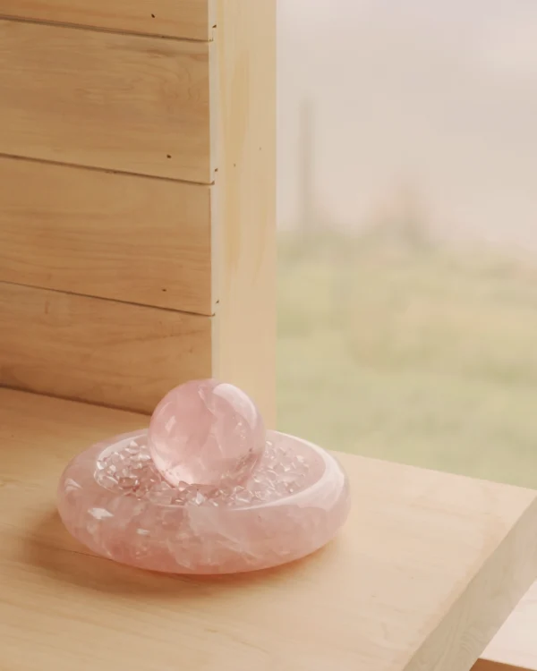 stone-blessings-rose-quartz-sphere-in-an-afghan-pink-jade-bowl-styled-on-a-wooden-ledge-with-soft-natural-light Stone Blessings rose quartz sphere in an Afghan pink marble bowl styled on a wooden ledge with soft natural light